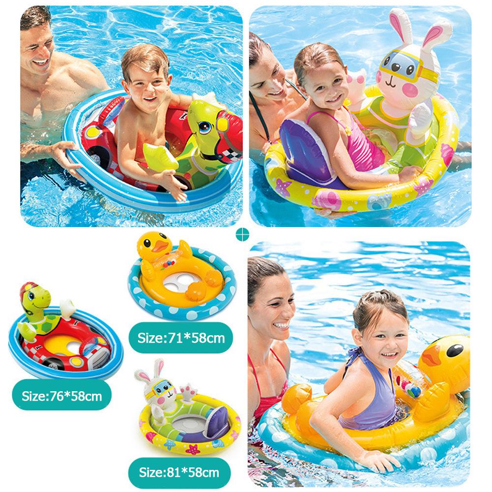 Grappig Cirkel Ring Dikker Zwemmen Ring Zwembad Seat Kind Peuter Float Ring Water Sport Zwemmen Veilig Levert