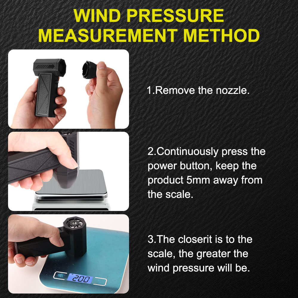 Car Turbo Fan Universal Cleaning Jet Blower Tool Strong Blowing Electric Air Duster Accessories Violent Hair Dryer Snow Blowing