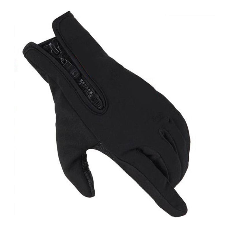 1 par luvas de esqui inverno à prova vento respirável tela toque ao ar livre esportes quentes luvas snowboard unisex motocicleta ciclismo luva