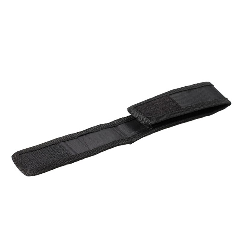 Nylon Zaklamp Holster Belt Magic Tape Led Zaklantaarn Houder Case Pouch DC112
