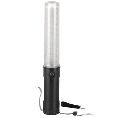 26cm Length Traffic Baton Light Multi-function Flashinglight Fluorescent LED Fire Safety Emergency Evacuation Flash light Baton: White