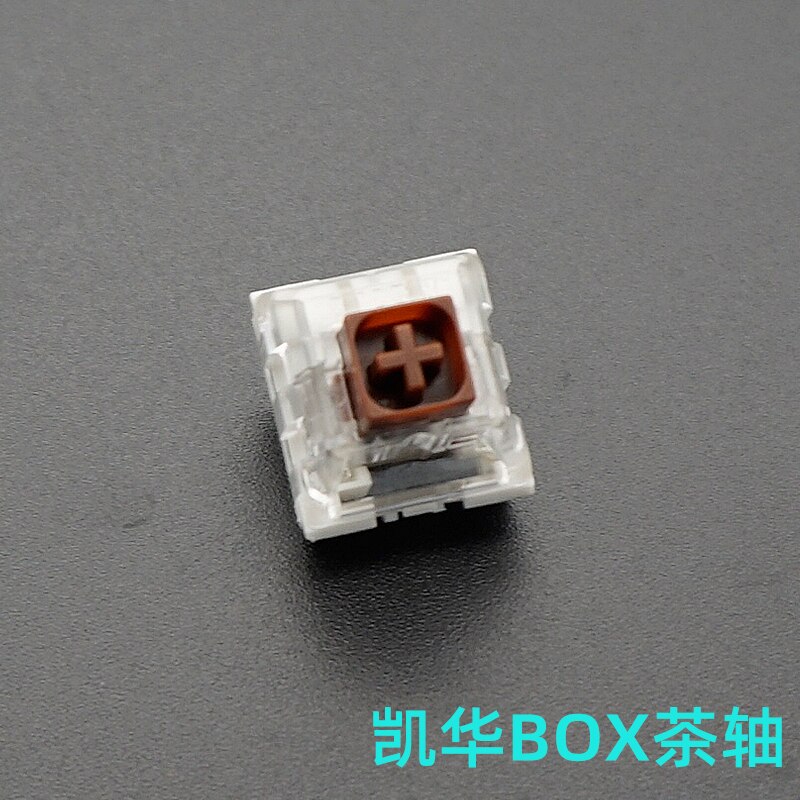 Kailh Mechanischer Tastaturschalter RGB SMD Schwarz verrotten Braun Blau Weiß Kasten Staubdichte Tastatur DIY Geeignet für Kirsche MX-Schalter: Grün / Roter schalter