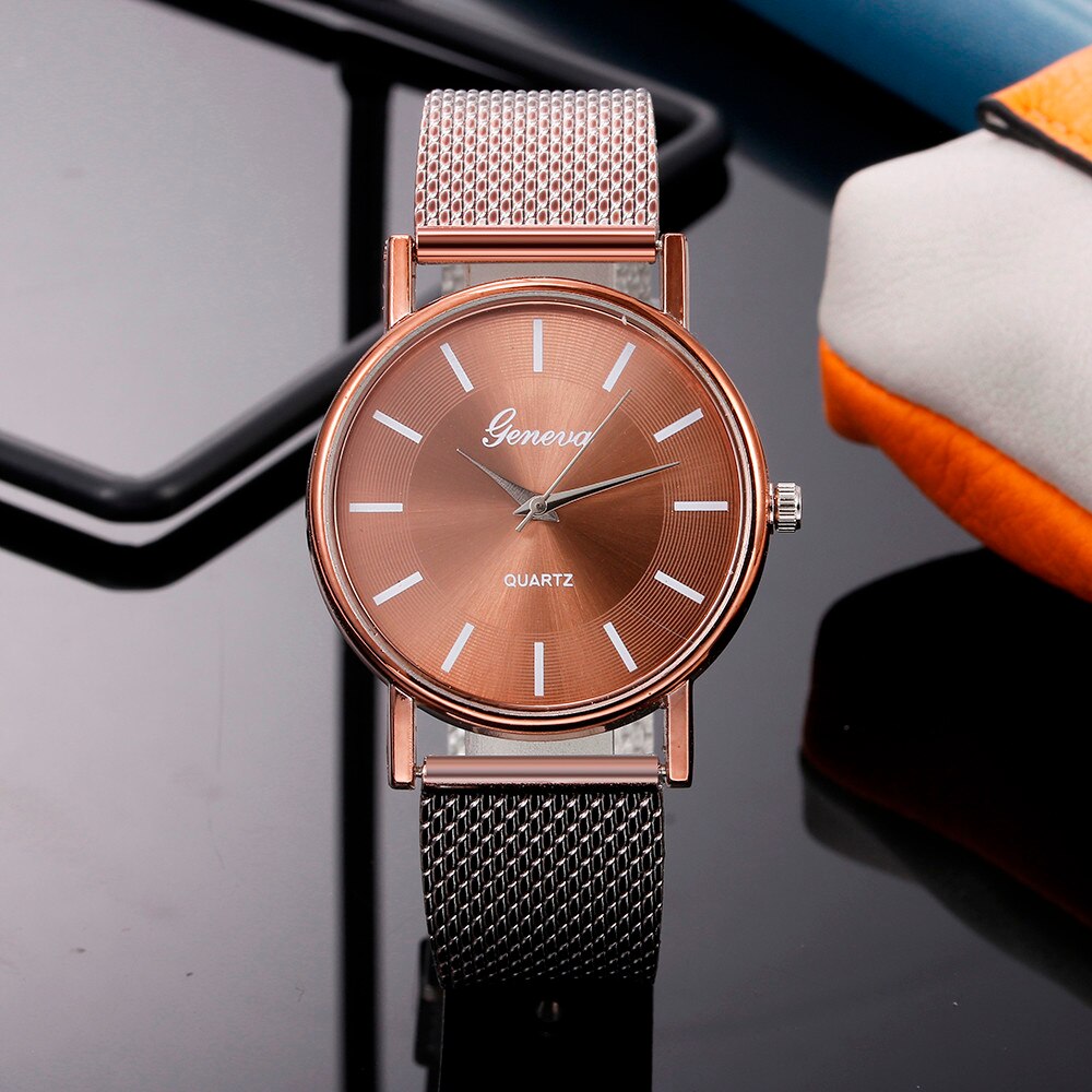 Quartz Horloge Vrouw High-End Blauw Glas Leven Waterdichte Onderscheiden Часы Наручные Женские Dames Horloges