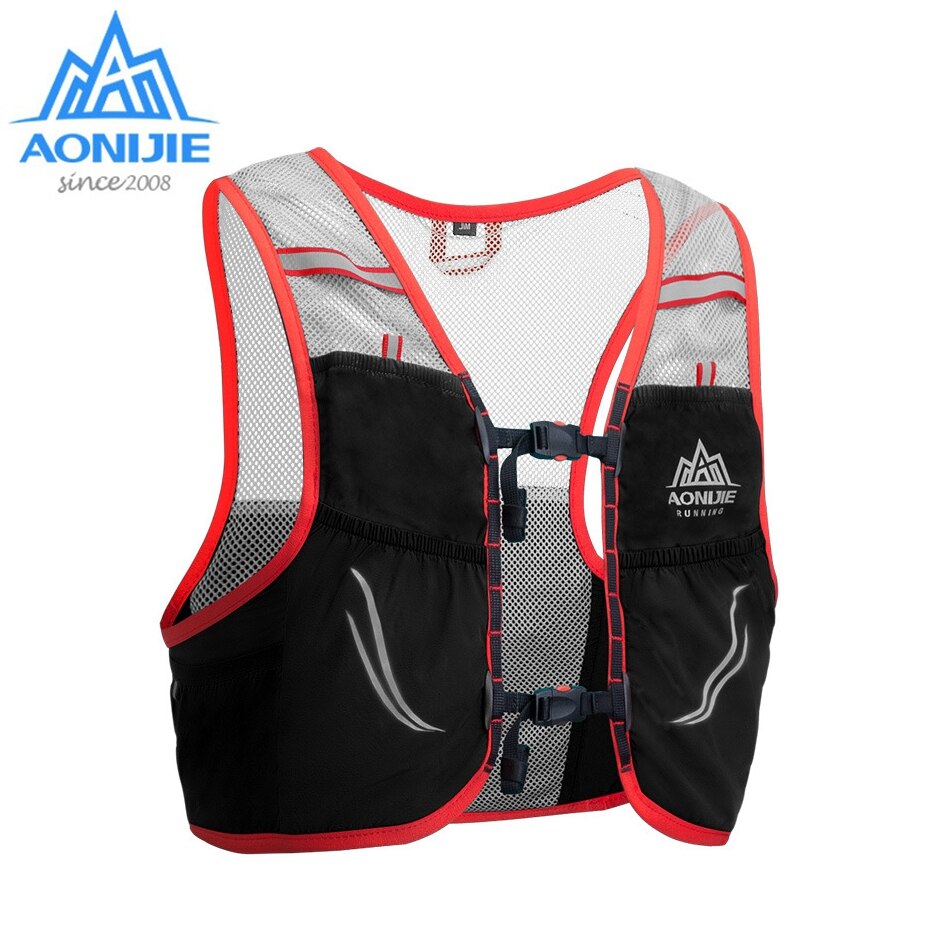 AONIJIE C932 2.5L Lightweight Backpack Running Vest Nylon Hydration Pack Bag Cycling Marathon Portable Ultralight Hiking 600ML