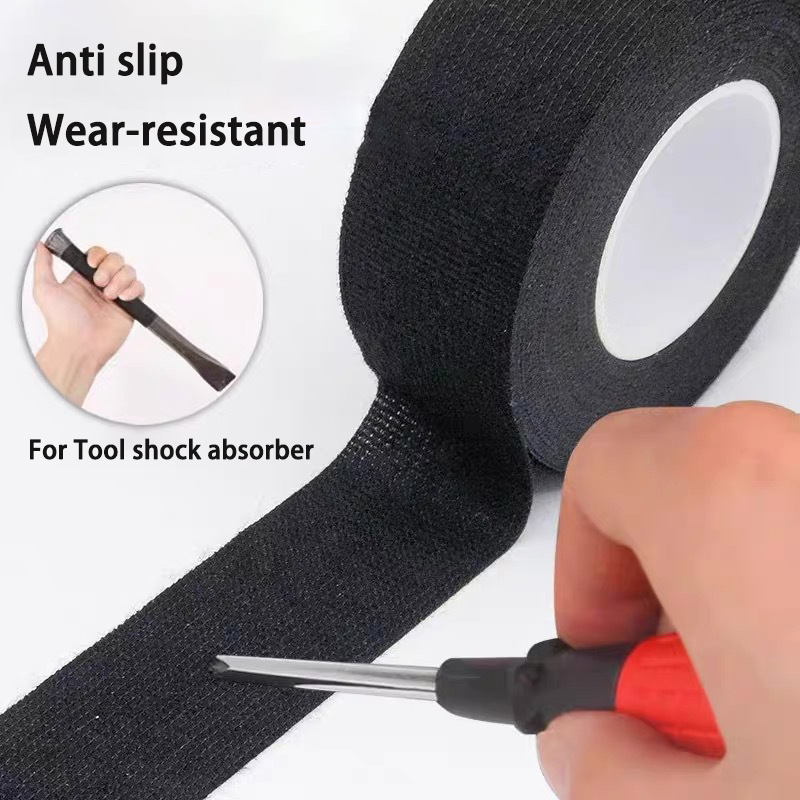 15/30/50mm Nastro fonoassorbente Isolante Nero Adesivo elettrico Resistenza impermeabile al calore Rubinetti Isolamento Tessuto per auto Panno