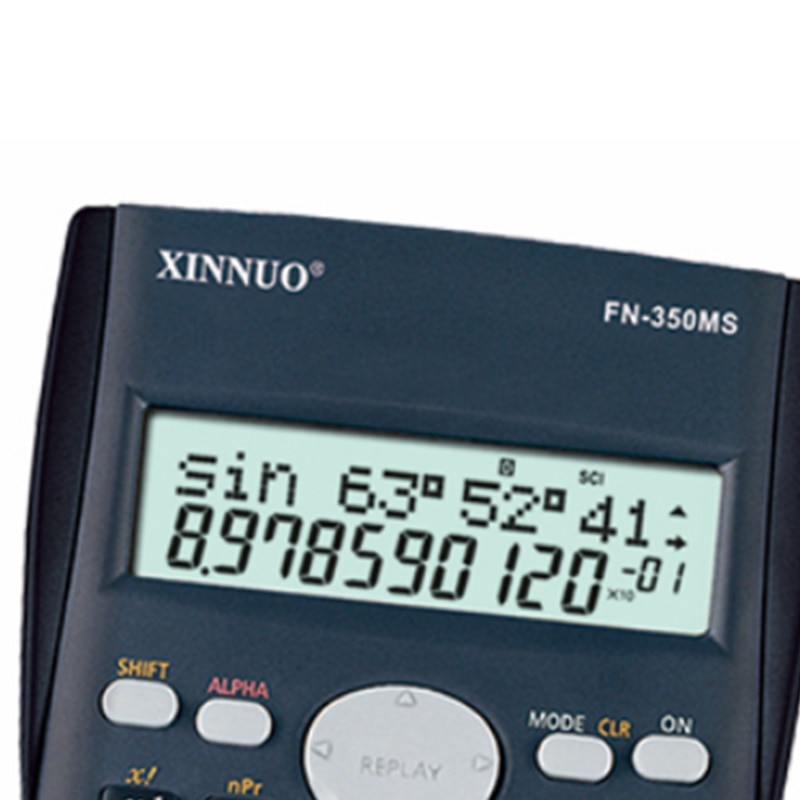 CIGNA Fn-350ms Statistical Calculator Multi-function Trigonometric Function Computer Student Exam Auxiliary Learning Office