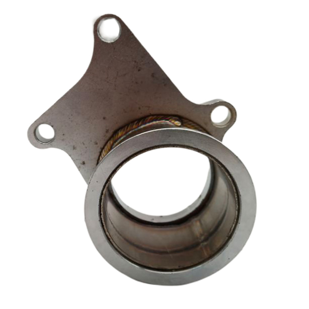T3 T3/T4 5 Bolt Turbo Downpipe Flens 2.5 "Roestvrij Vband Conversie Adapter