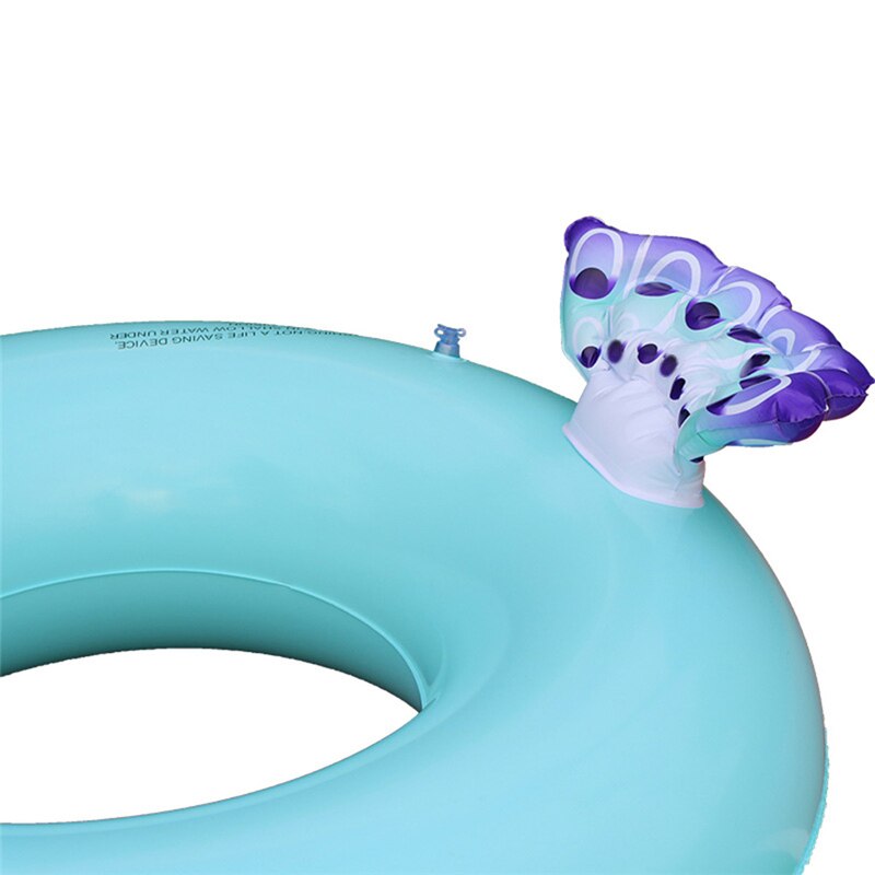 90cm inflable forma de pavo real paseo en la piscina de cuello largo juguete gigante mar salvavidas colchón de agua anillo de playa para adultos