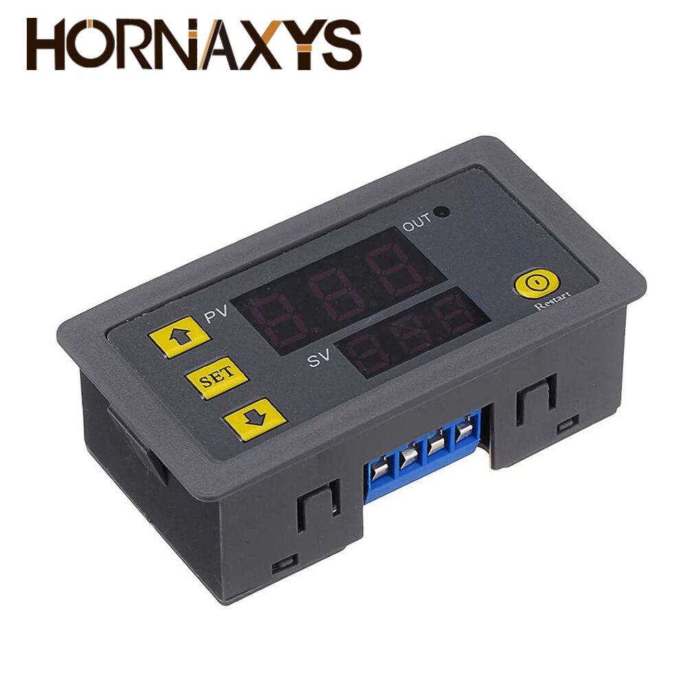 W3230 Mini Digital Temperature Controller 12V 24V 220V Thermostat Regulator Heating Cooling Control Thermoregulator With Sensor