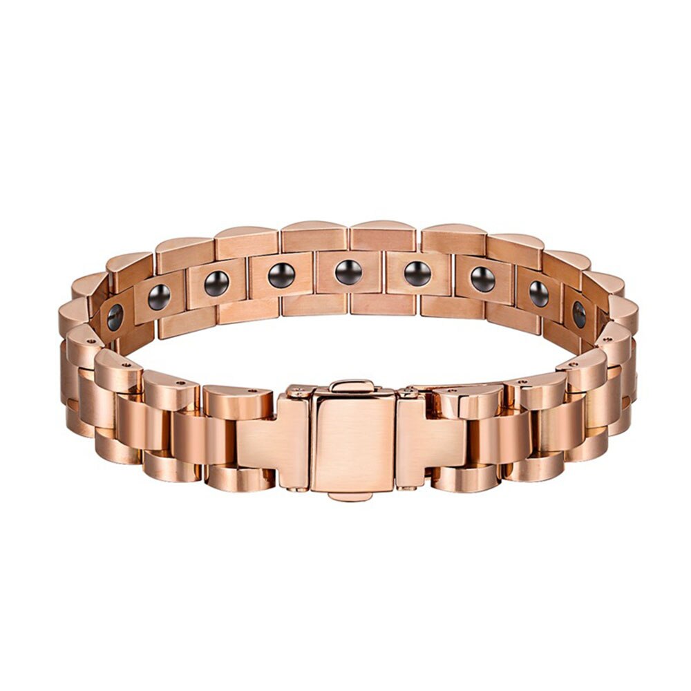 HOT Health Care donna uomo bracciali cinturino fibbia terapia magnetica bracciale coppia ornamento regalo di compleanno anti-radiazioni