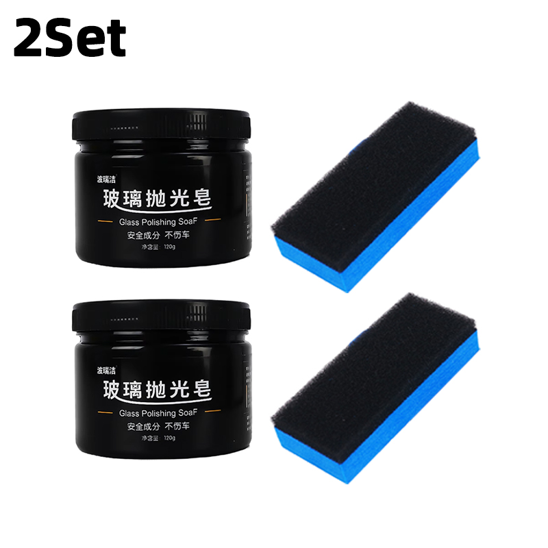 120g Ceroxid Glas Polierpulver Creme Fenster Windschutzscheibe Wachs Polnisch Kratzer Entferner Auto Reparatur Einfügen Hause Glas Reiniger: Gelb
