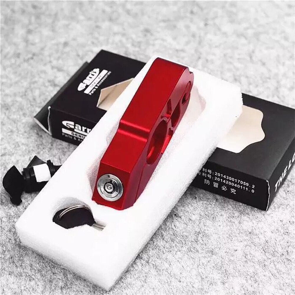 Moto antivol aluminium poignée poignée frein levier serrure pour YAMAHA yzf r3 t-max 500 ybr 125z pour HONDA cb 500x msx 125 etc.