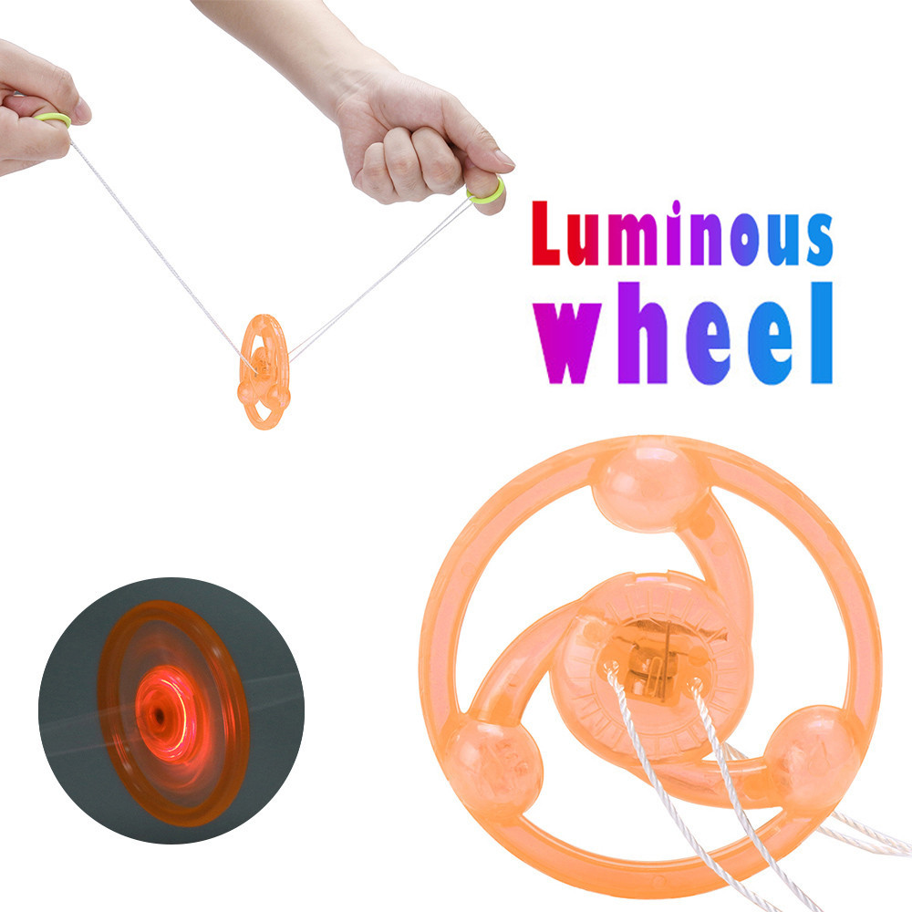 Cool LED Luminous Wheel Glow Kids Children Party Favors Glow Toys For Children