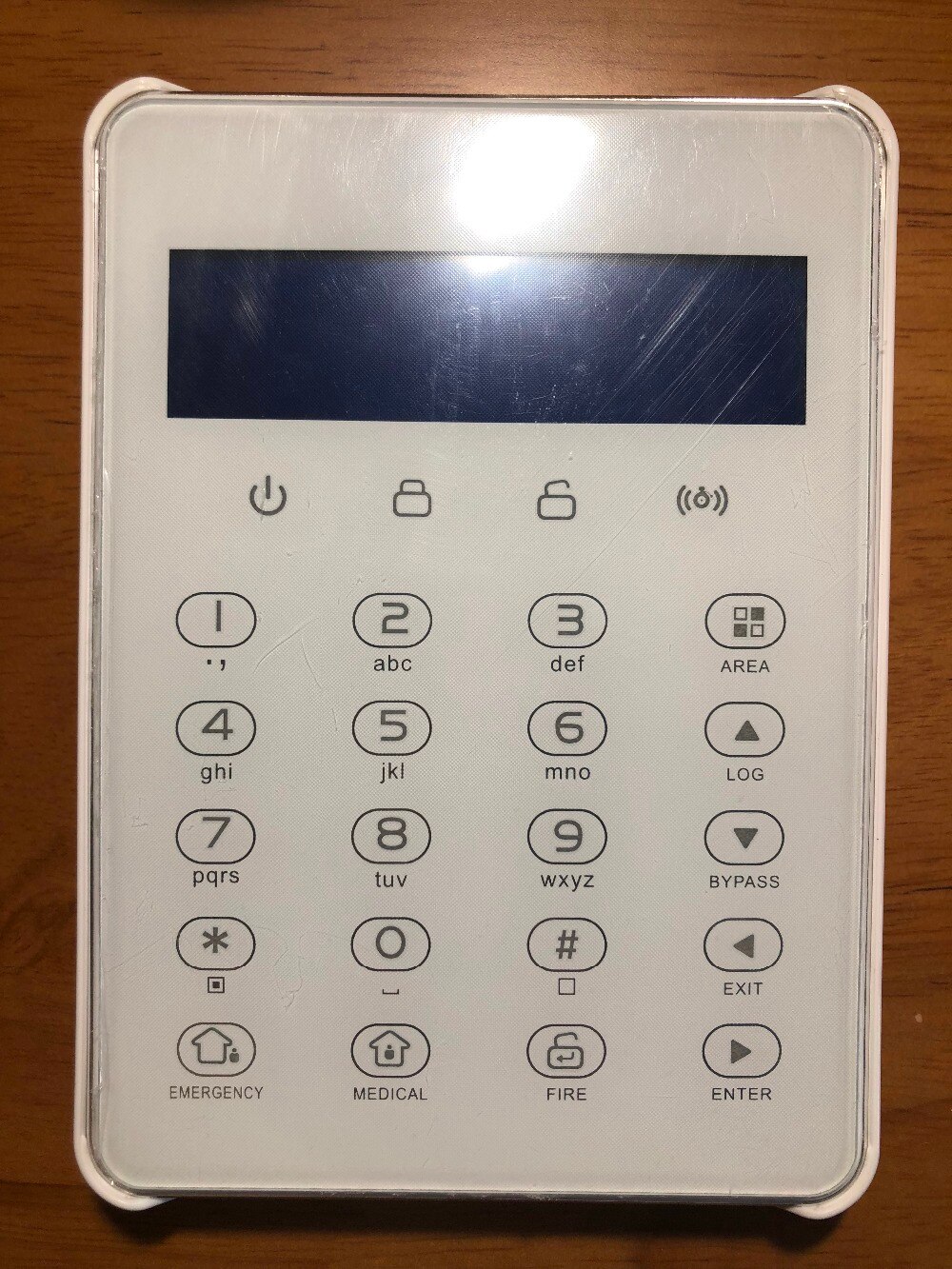 Focus FC-7688Plus security alarm panel wired touch keypad remote control touch pad FC-7688K-2