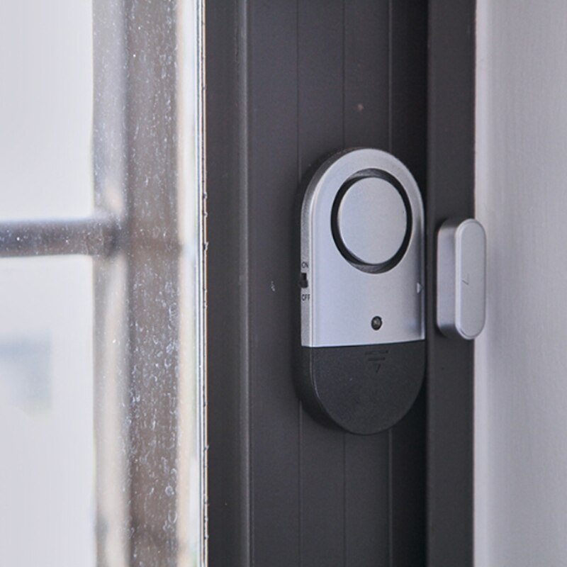 Window Door Alarm Safe Entry Sensor 125dB Home Safety Alert for Kids Elders 53CC
