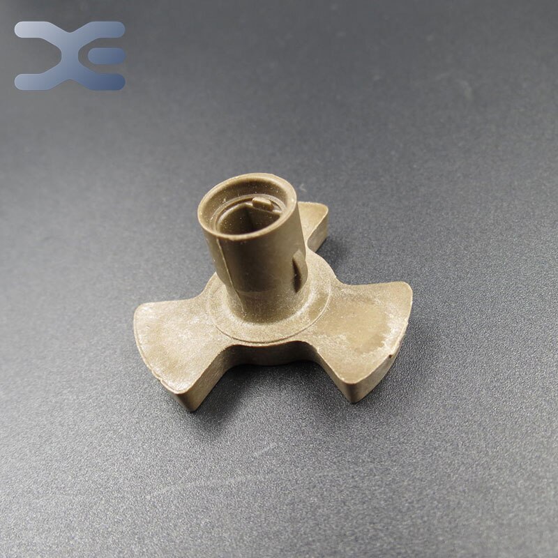 2PCS/Set Microwave Oven Parts Turn Core Coupling Magnetron Onderdelen Hard Plastic Glass Microwave Oven Parts