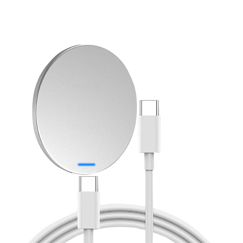 15W Qi Magnetic Wireless Charger Pad for iPhone 12 Series - Fast Charging with MFI Certified Cable: Only 15W