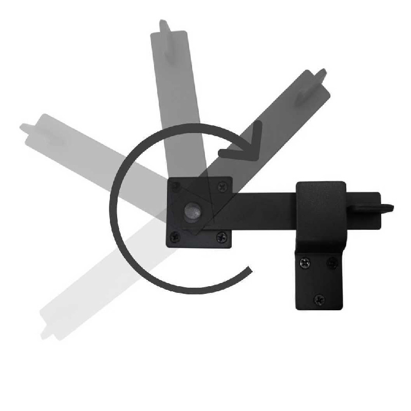 Barn Door Latch Farm Door Bolt Sliding Door Clasp Fence Gate Lock Latch Metal Lock Buckle Anti-Theft With Screw Hardware Part