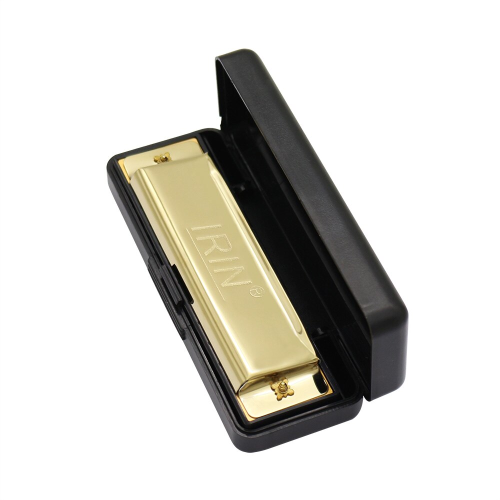 10 hull 20 tone diatonisk blues munnspill nøkkel av c munnspill c nøkkel munnspill med etui for nybegynnermusikal
