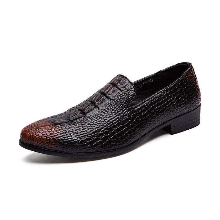 Høst chelsea boots menn casual menn sko britiske mannlige ankelstøvletter komfortable vanntette flate sko menn: Brun / 12