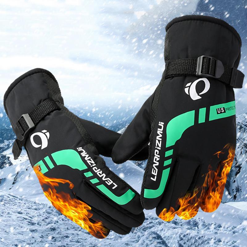 Warme Ski Handschoenen Voor Mannen Winter Outdoor Sport Motorrijden Apparatuur Winddicht Verdikking Snowboard Ski Thermische Handschoenen