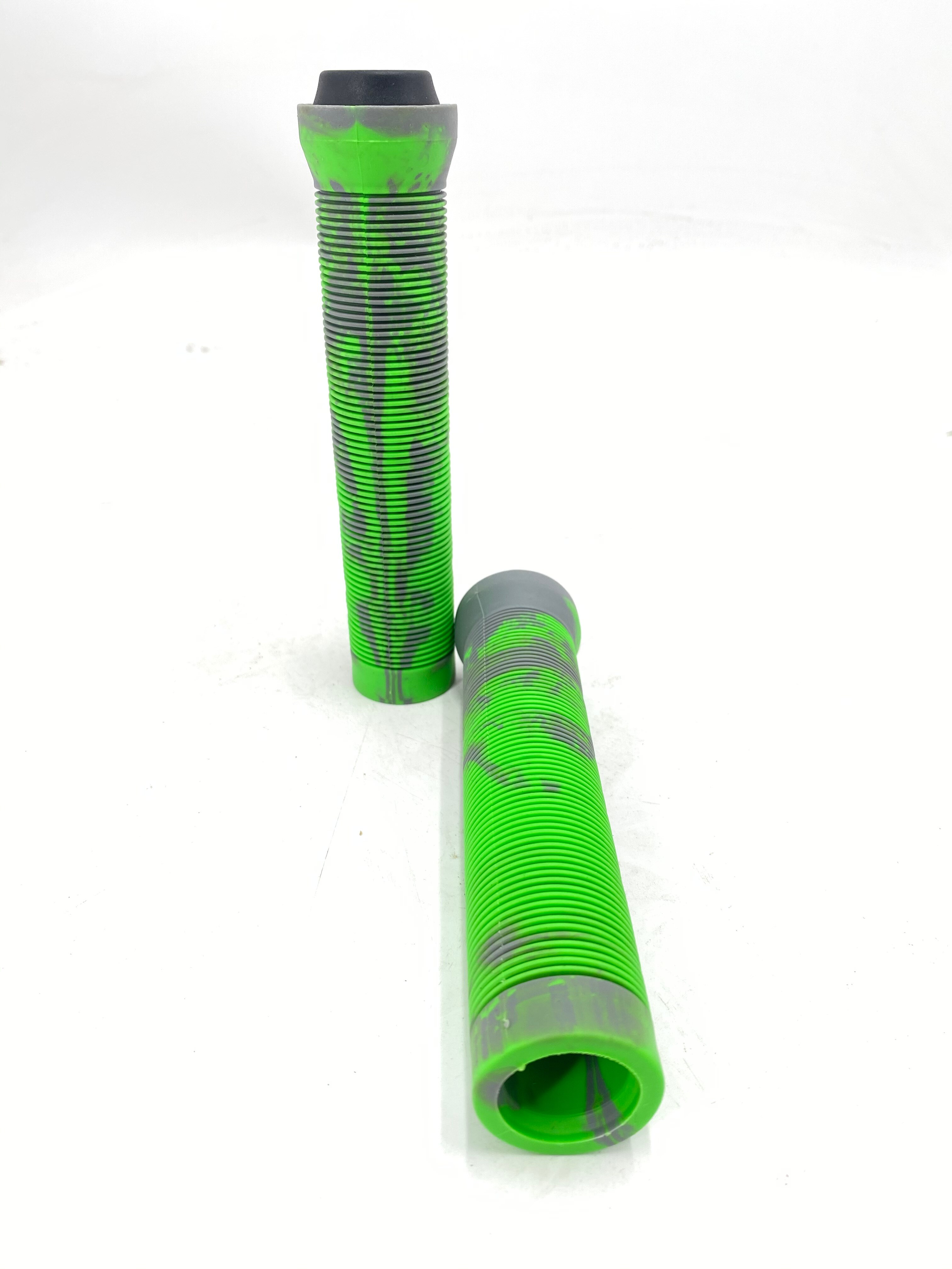 Cool price BMX stunt scooter grips durable 150mm rubber bmx grips: Navy Blue