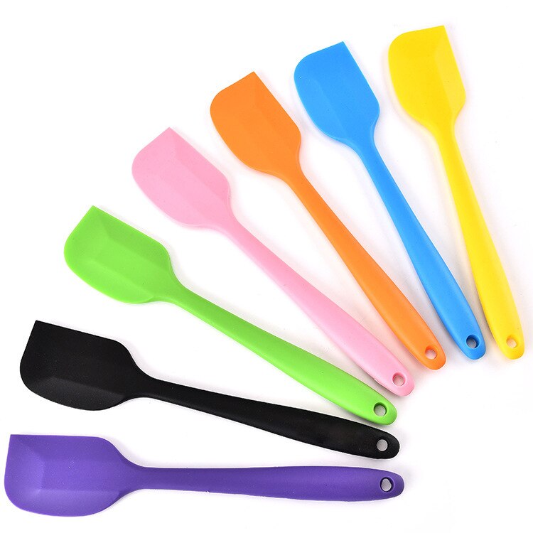 Silica Gel One Style Cream Spatula Trumpet Beef Tallow Cream Scraper Kitchen Cake Baking Tool