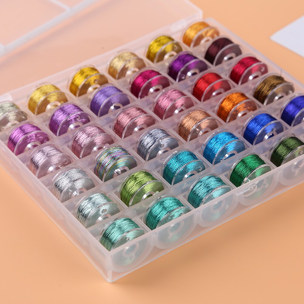 25/36 Colors Polyester Embroidery Thread High Strength Polyester Threads For Brother Babylock Janome Machine Sewing Thread