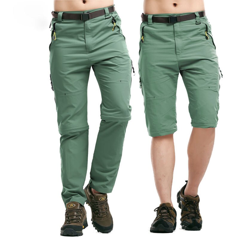 5xl heren zomer snel drogende verwijderbare broeken outdoor sport waterdichte merk shorts wandelen trekking dunne mannelijke visbroeken  va025