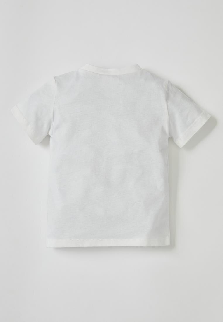 de facto Frühling BabyBoy Spitzen & Abschläge Baby Junge knapp Gedruckt T-Shirt Gestrickte -T8885A221SP