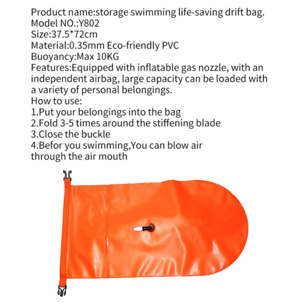 20L Inflável Seco Mochila Impermeável Ao Ar Livre A Montante Do Rio PVC Dry Bag Natação Deriva Sac Água Sports Resgate Airbag