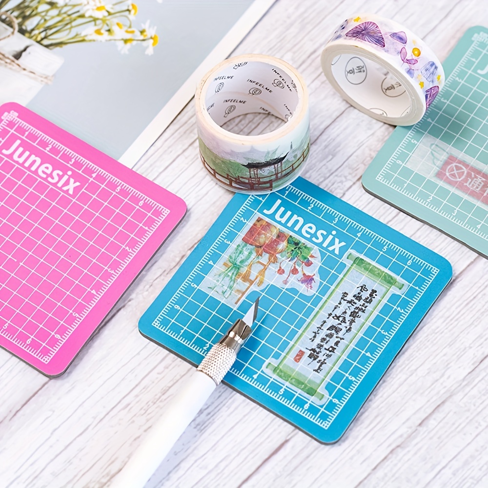 1Pc Mini-Diy Ambachtelijke Snijmat-Precisie Snijoppervlak Voor Diecut Ambachten, Papier Snijden, Sticker Snijden En Scrapbooking