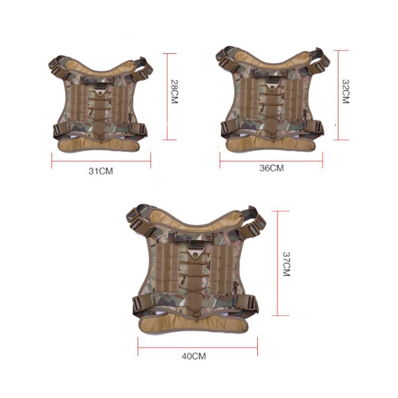 Dog Harness German Shepherd Pet Dog Vest With Handle Nylon Bungee Dog Leash Harness For Small Large Dogs Puppy