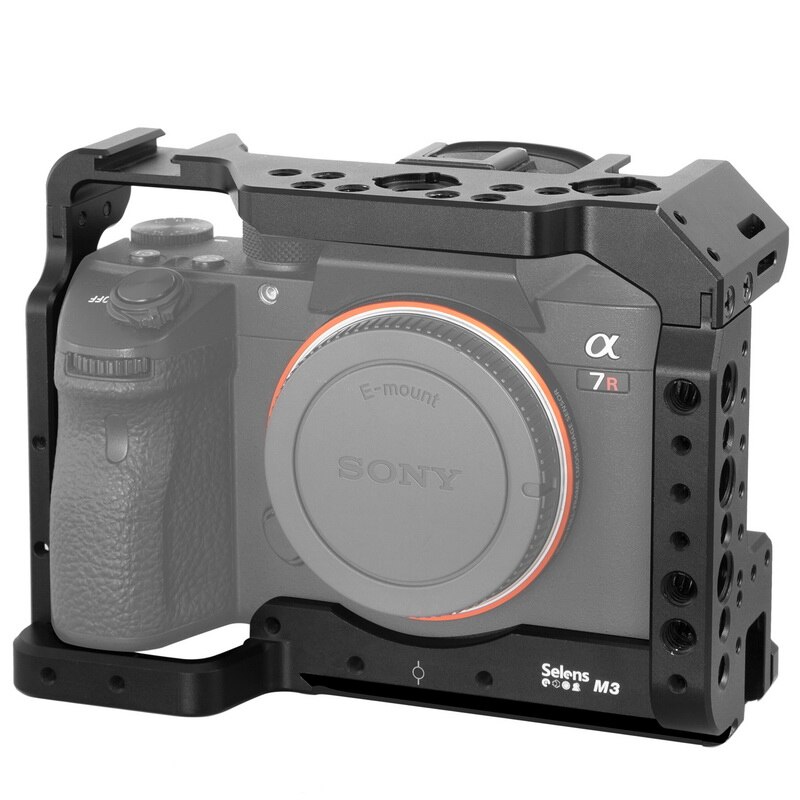 Selens a7iii a7r3 a7m3 Cage For Sony A7RIII /A7III/A7MIII Aluminum Alloy Cage To Mount Tripod Quick Release Extension Kit