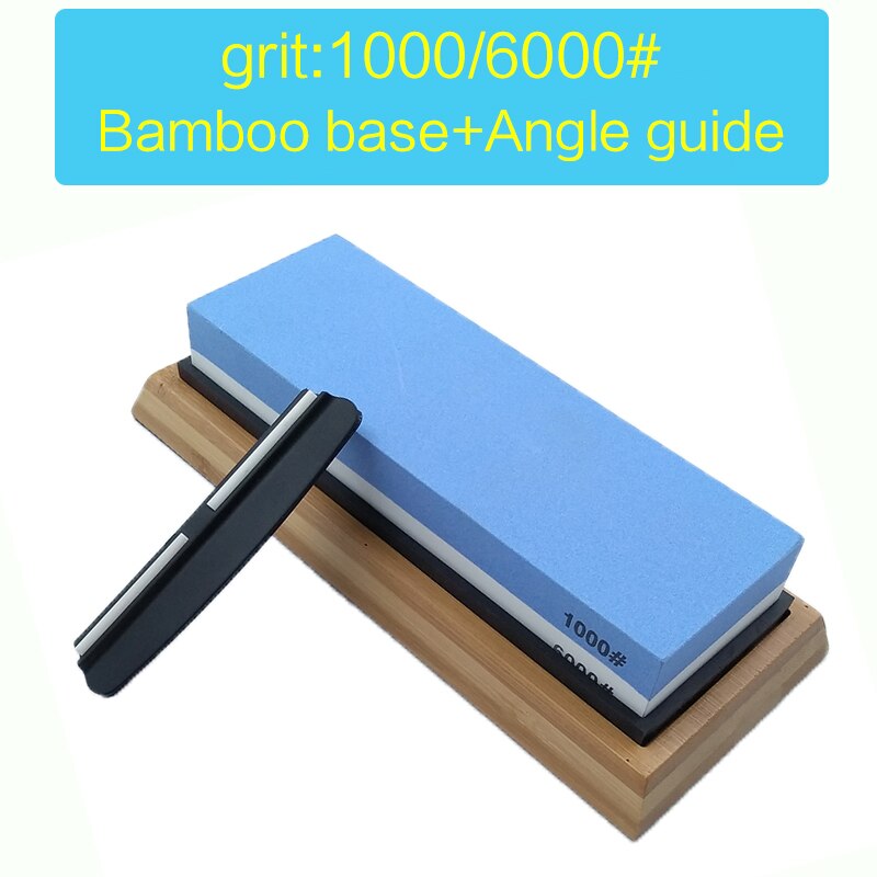 Double-sided Whetstone Set Honing Waterstone 3000 8000 grit grinding Gravel knife sharpener sharpening Whetstone: grit 1000 6000 set