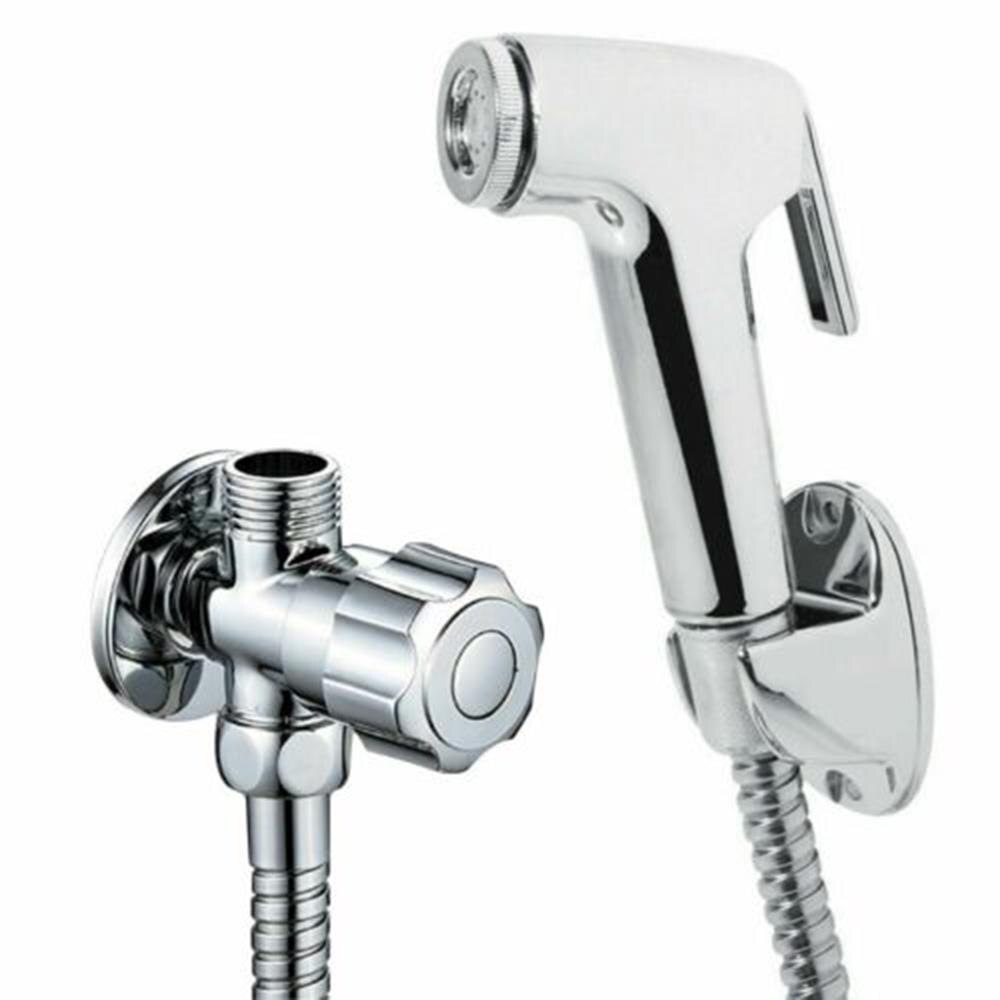 Kraner bidet håndholdte bleier abs slange hjemmesprøyte baderomsholder toalett dusj rustfritt stål