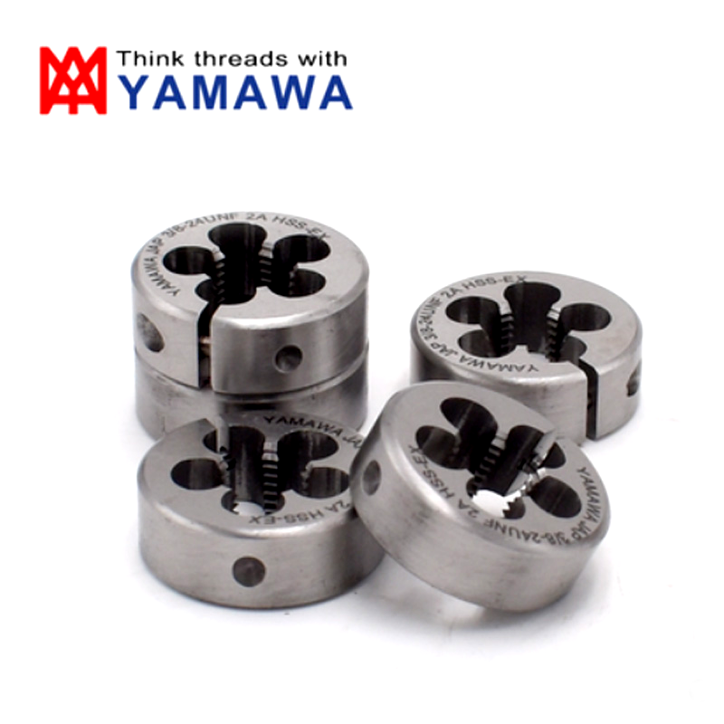 HSSE Left Hand Thread Round Die UNF 10-32L 1/4-28L 1/4-32L 1/4-36L 5/16-24L 3/8-24L Adjustable AR-D Screw Threading Dies