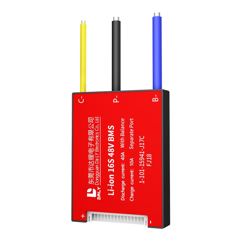 18650 Battery bms 16S 60V 20A 60A 150A 3.7V li-ion bms for lithium battery For Rechargeable Lithium With Separate Port Balance