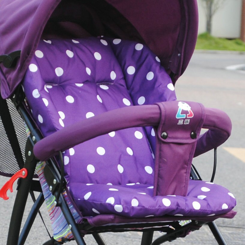 Doppelseitige Regenbogen Wasserdichte Baby Kinderwagen Sitzkissen Bunte Weiche Matratzen Wagen Sitz Pad Kinderwagen matt Zubehör