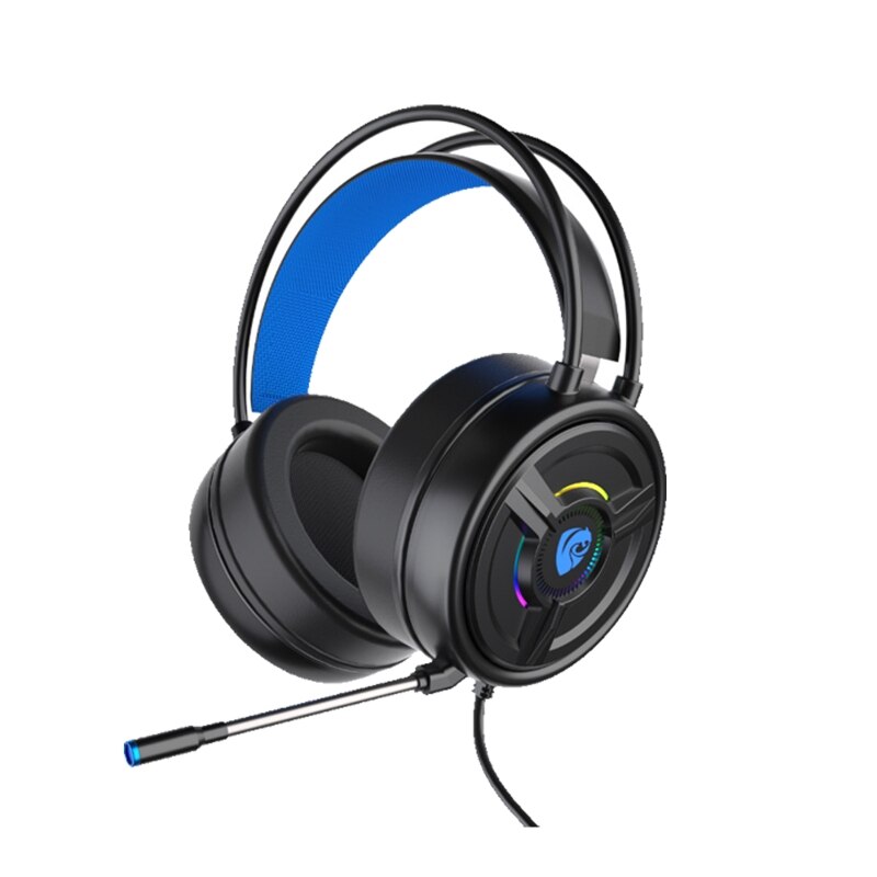 Gaming Headsets Bass Stereo Over-Head Earphone Casque for Computer Game Console T84D