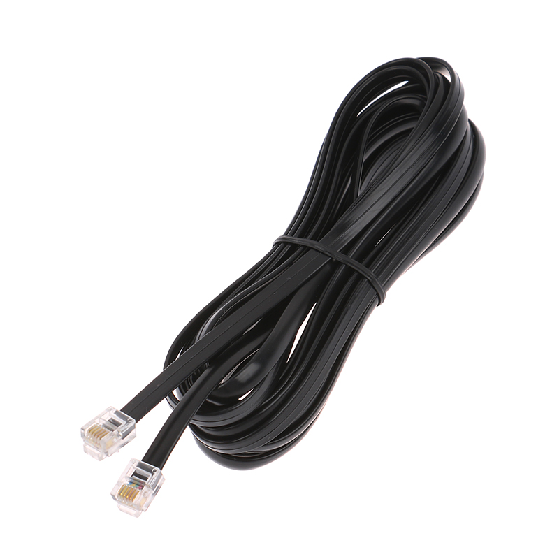 RJ12 6P6C 0.5m, 1m, 2m, 3m, 5m Autoguide Camera Cable Ioptron Auto Guide Kabel Pinout Telephone Handset Voice Extension Cable: Red