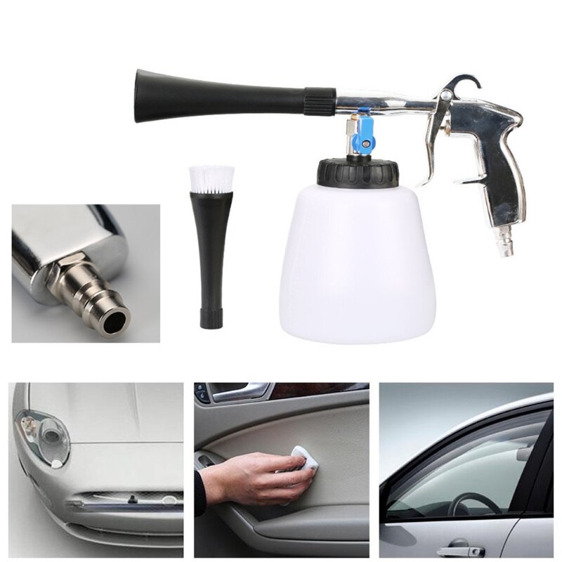 Tornador de coche de presión limpieza en seco limpiador Tornador aparato de Metal con cojinete neumático polvo recogida herramienta de coches: Non-Bearing European