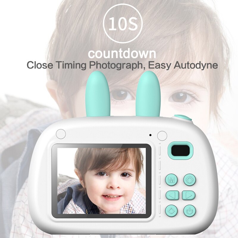 HD 1080P Digital Camera Children Mini Full Video Photo Camera 2.4inch Screen Display Photography Cam Christmas Birthday