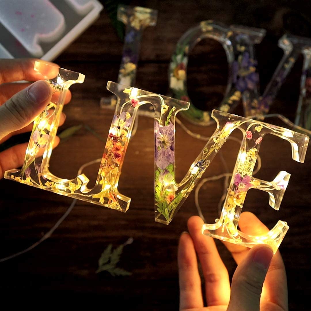 Guirlande lumineuse LED en fil de cuivre, 1/2/3M, étanche, batterie, pour bricolage, résine époxy, outils de moule, décoration de fête de noël et de mariage