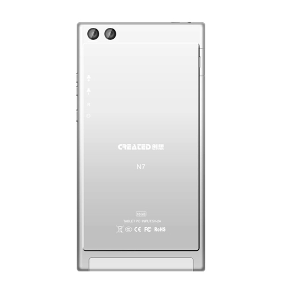 6.98 Inch Full Angle Touch Screen 1280X720 3G Tablet Low Energy Consumption Wireless Smart Tablet For Android 4.4: white