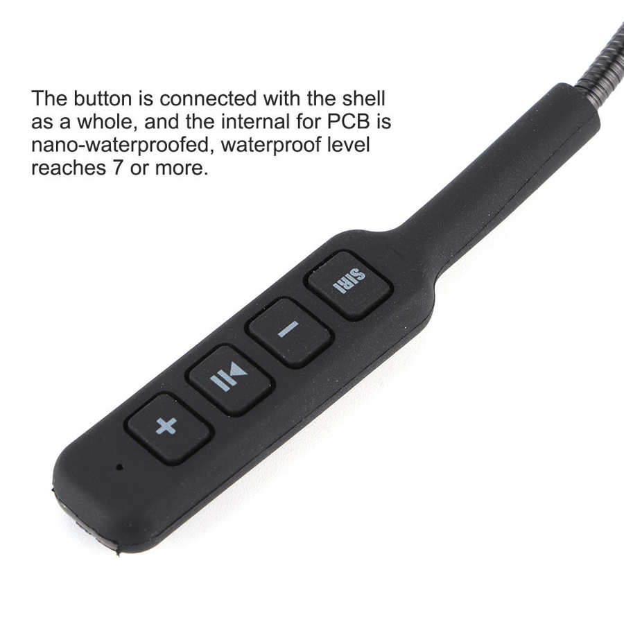 Helmet Headset ABS Material Portable Bluetooth Helmet Adapter Headphone Waterproof Anti-Interference Motorcycle Riding