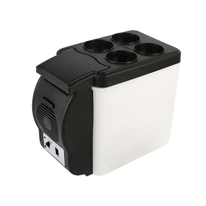 6L 48W Mini Auto Kühlschrank Kompressor Tragbare Wärmedämmung Box Fahrzeug Kühlschrank Auto Kühlschrank Mit Gefrierfach Für Camping Reise
