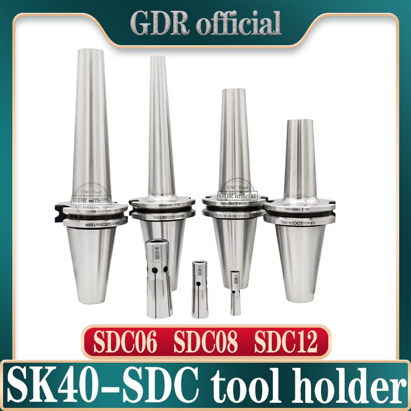 SK30 SK40 DC6 DC8 DC12 tool holder SK SDC DC Pull Back Tool Tolder dc6 dc8 dc12 bt sdc sdc6 sdc8 sdc12 tool holder collet