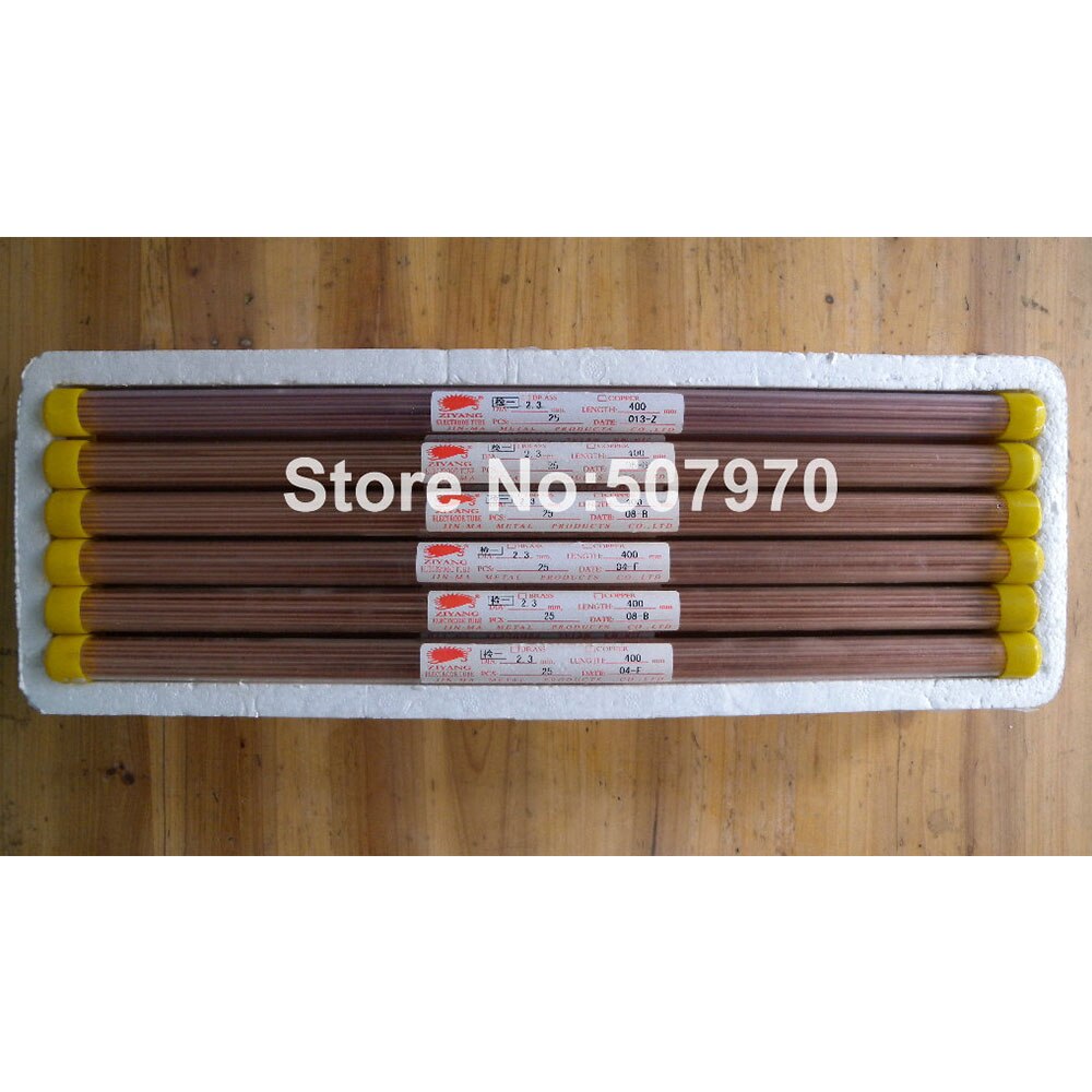 Ziyang Copper Electrode Tube 2.3*400mm Single Hole for EDM Drilling Machine