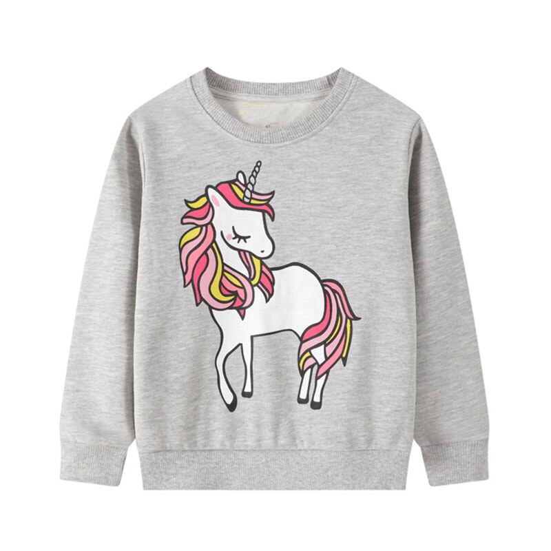 VIKITA Mädchen Herbst Winter Sweatershirt Kleinkinder Baby Mädchen Karikatur Spitzen freundlicher Langarm Baumwolle lässig tragen freundlicher Kleidung: REJM3094 / 7